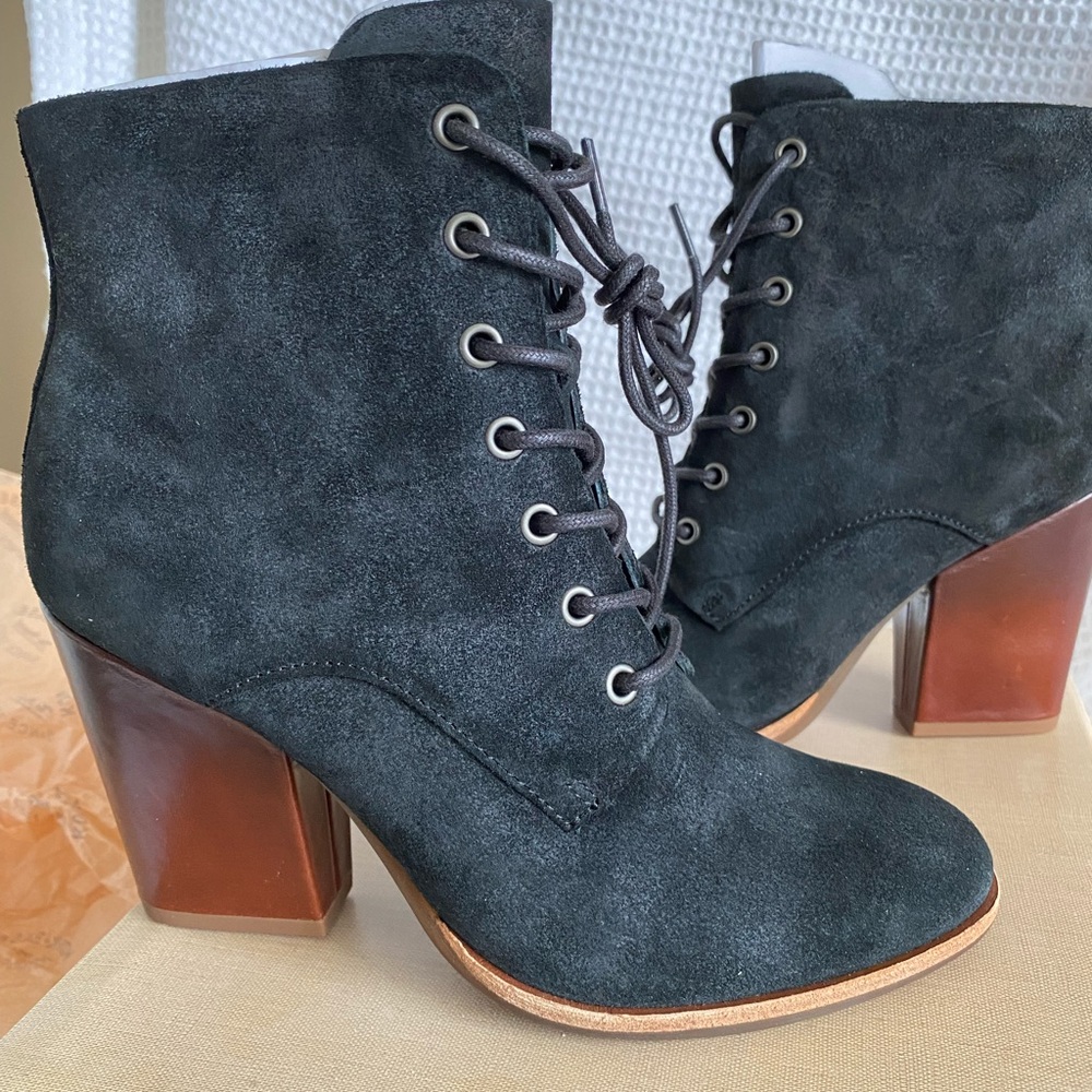 Kork-Ease Black Suede boots